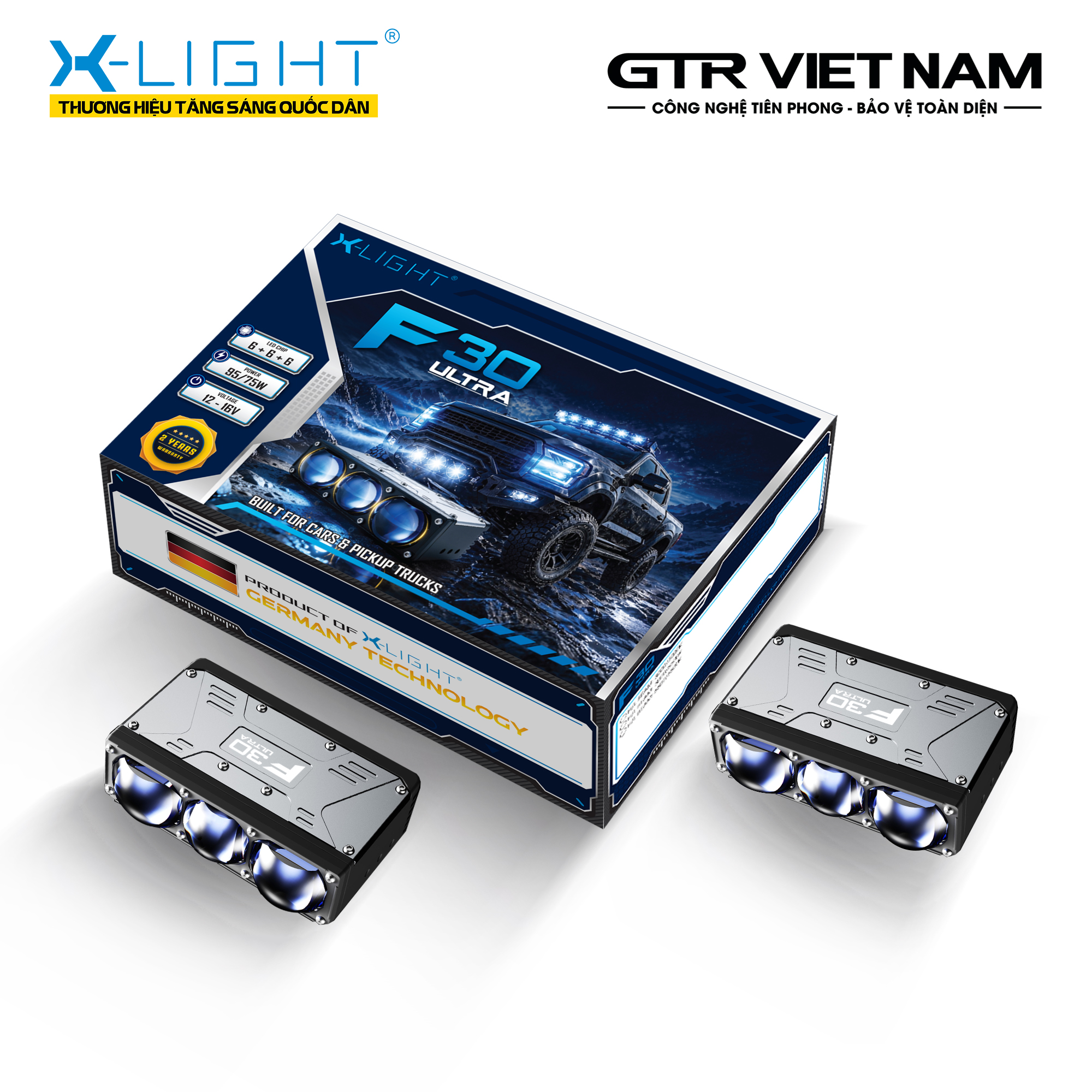 Đèn gầm lắp rời X-Light F30 Ultra